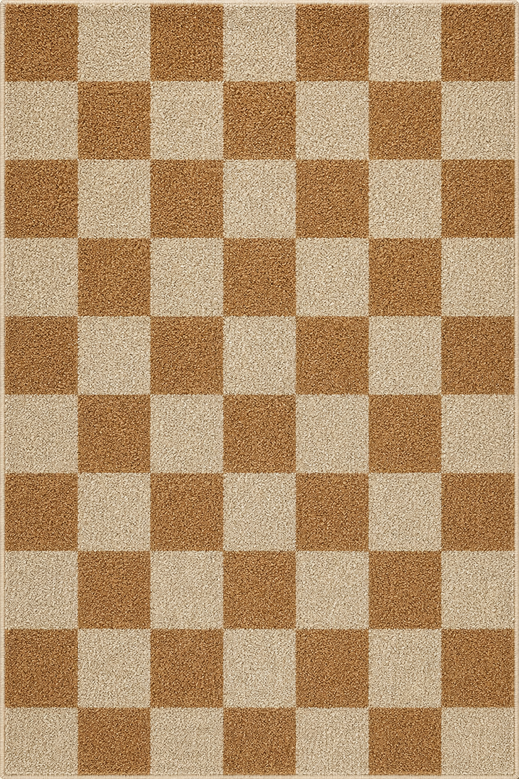 Grand tapis damier