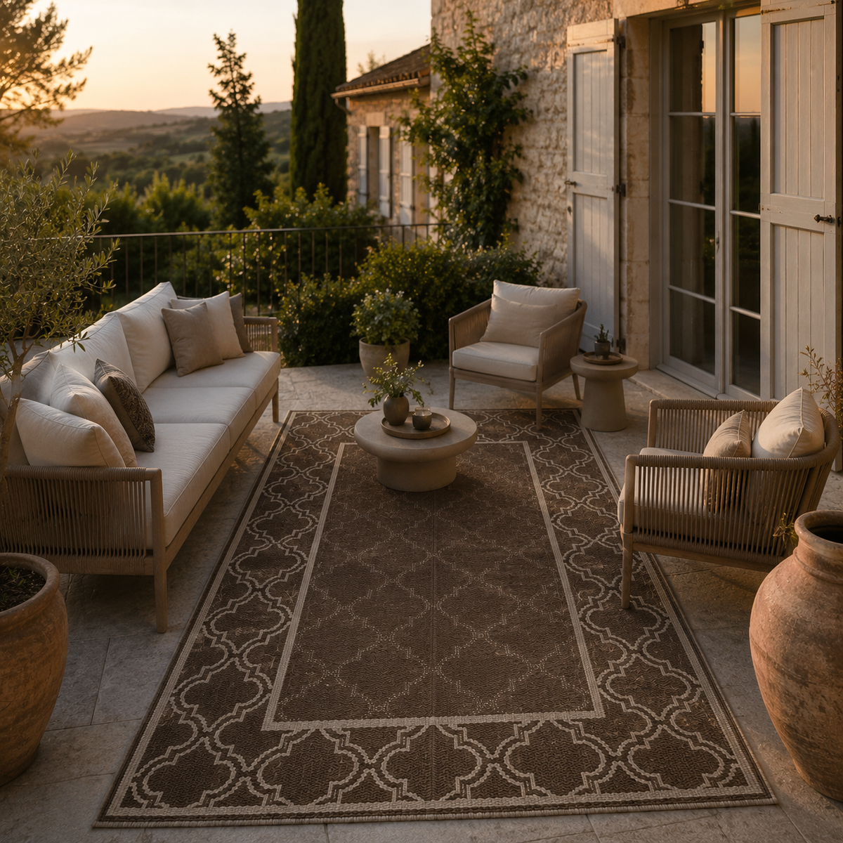 Tapis berbere exterieur