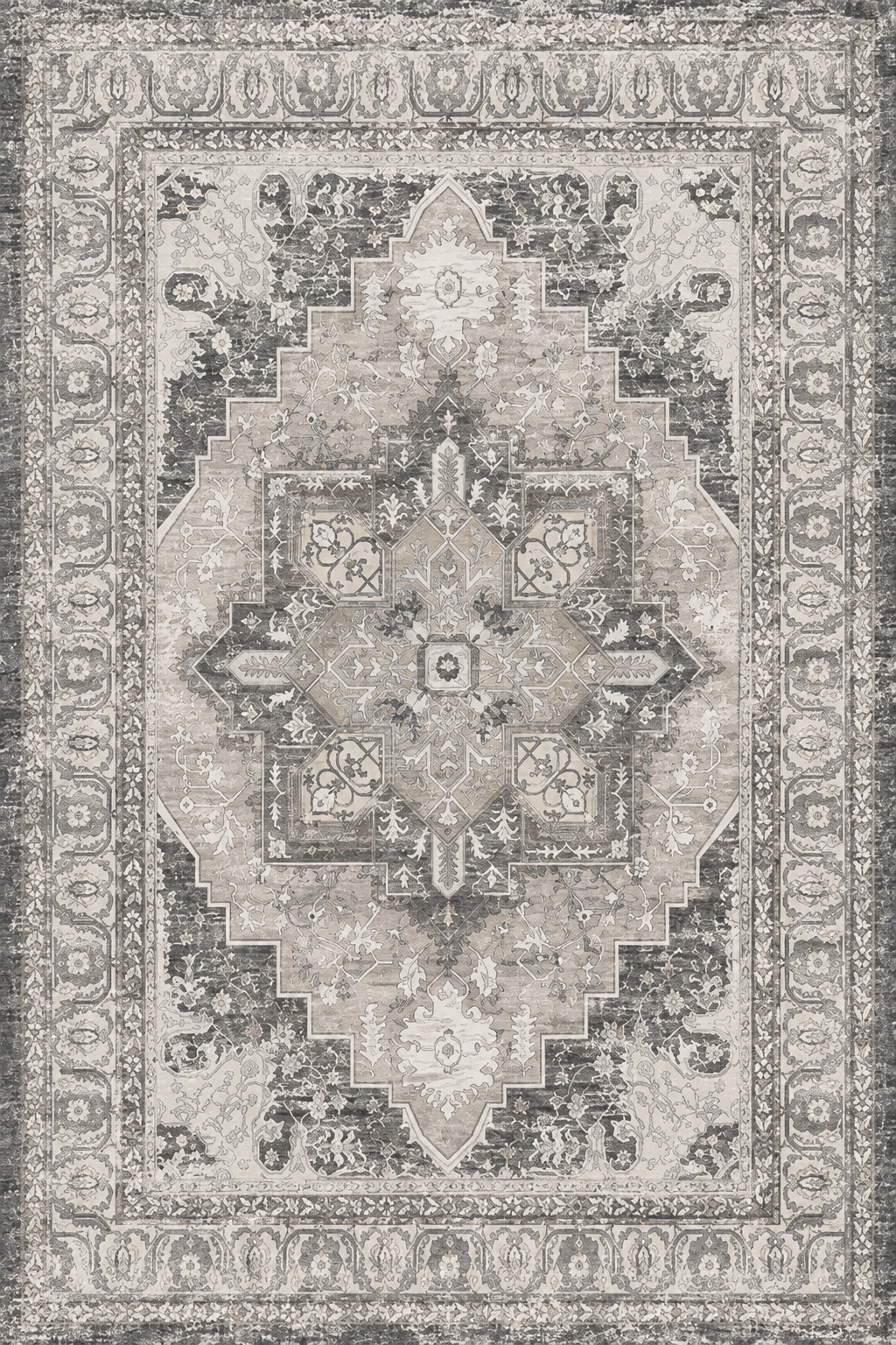 Tapis effet vintage