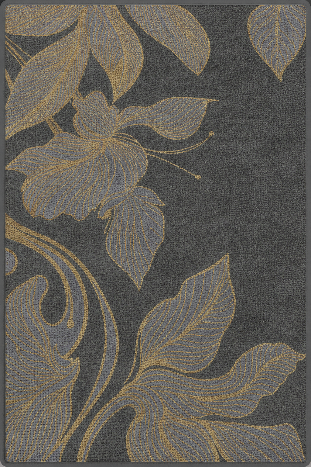 Tapis floral moderne