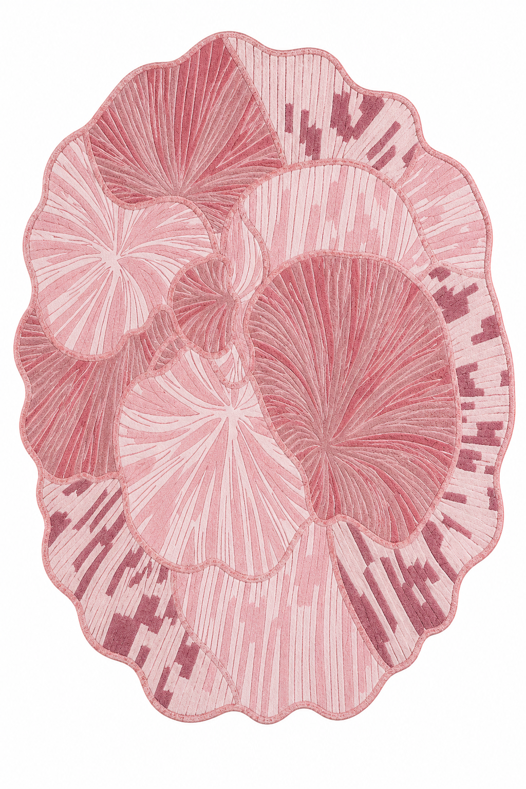 Tapis forme fleur