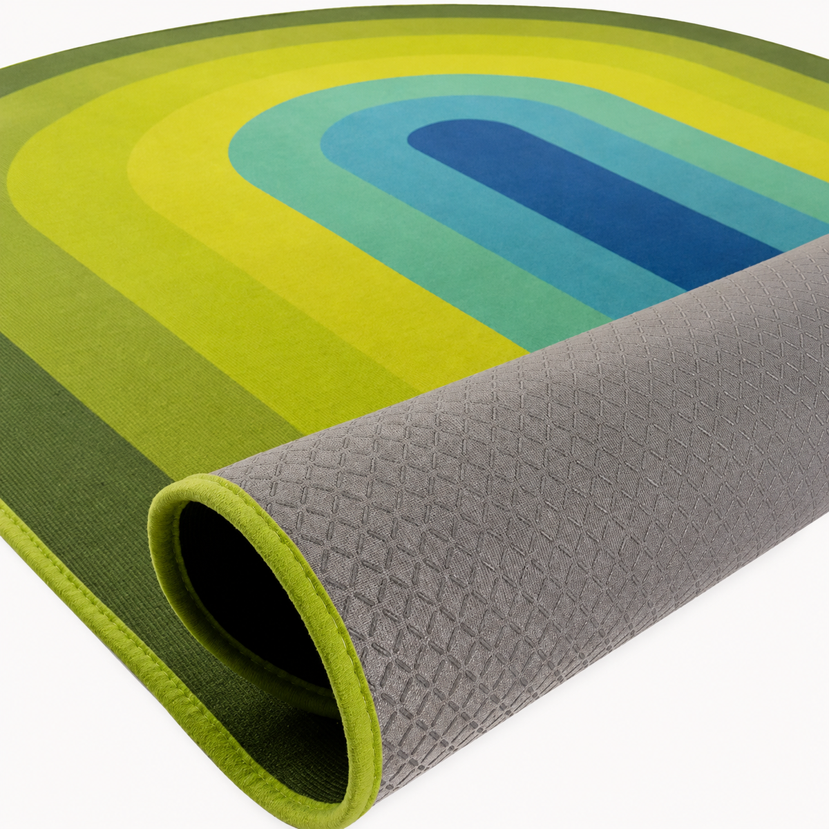 Tapis ovale design