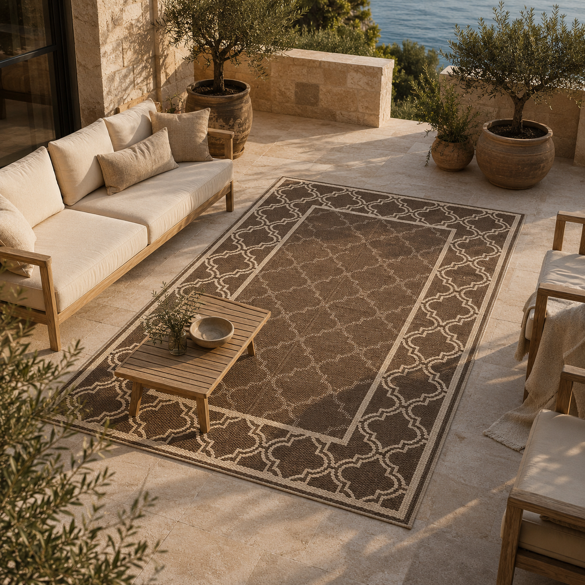 Tapis berbere exterieur