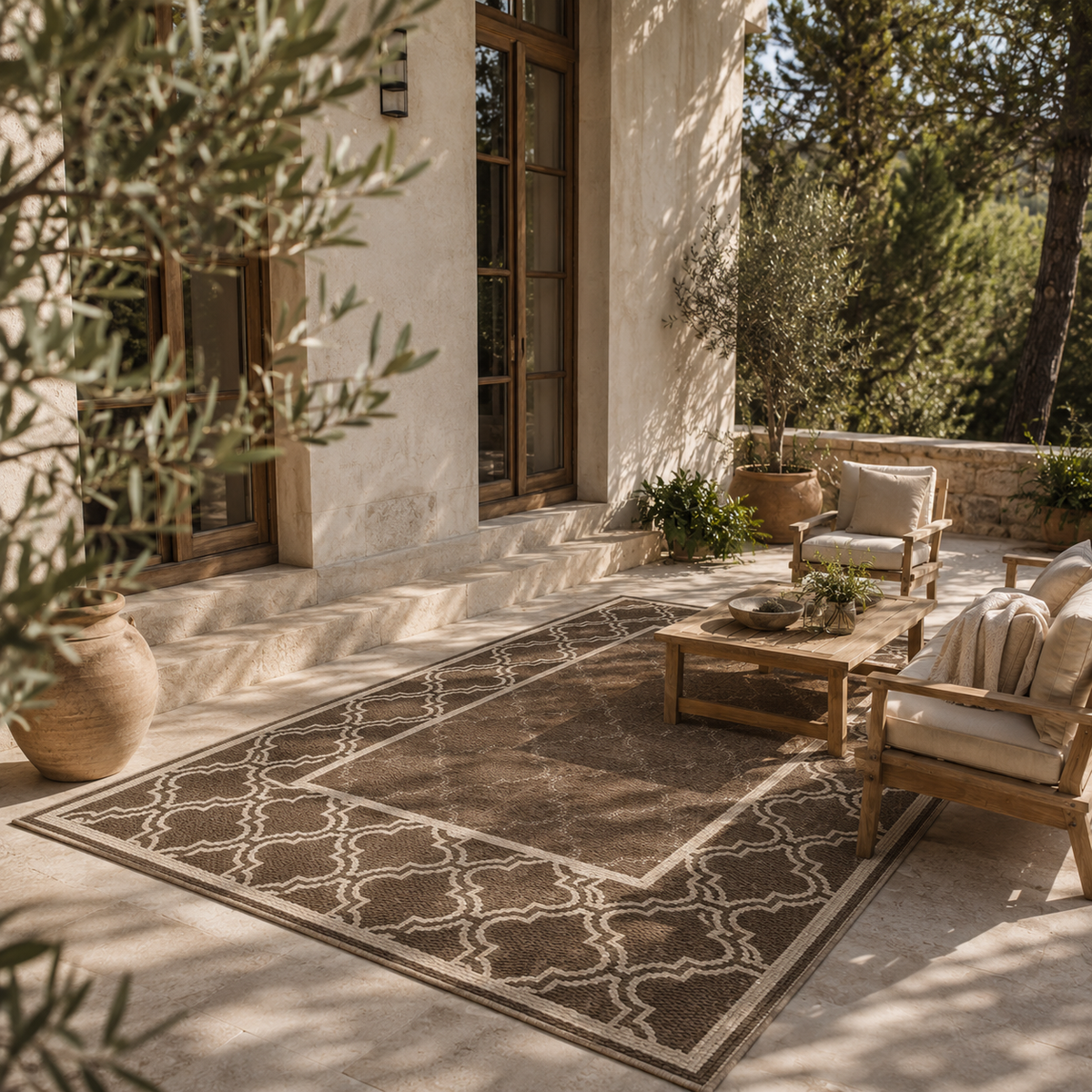 Tapis berbere exterieur
