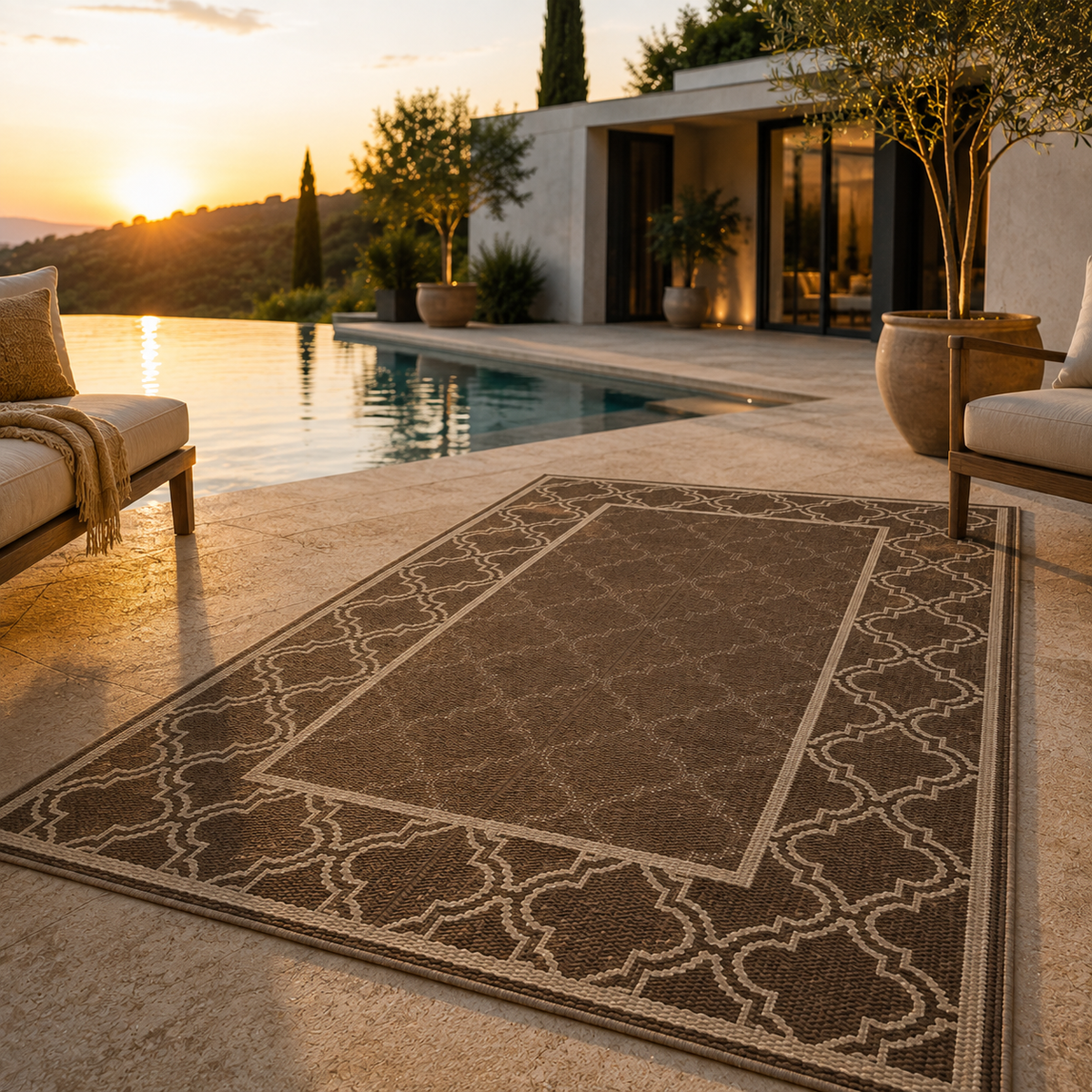 Tapis berbere exterieur