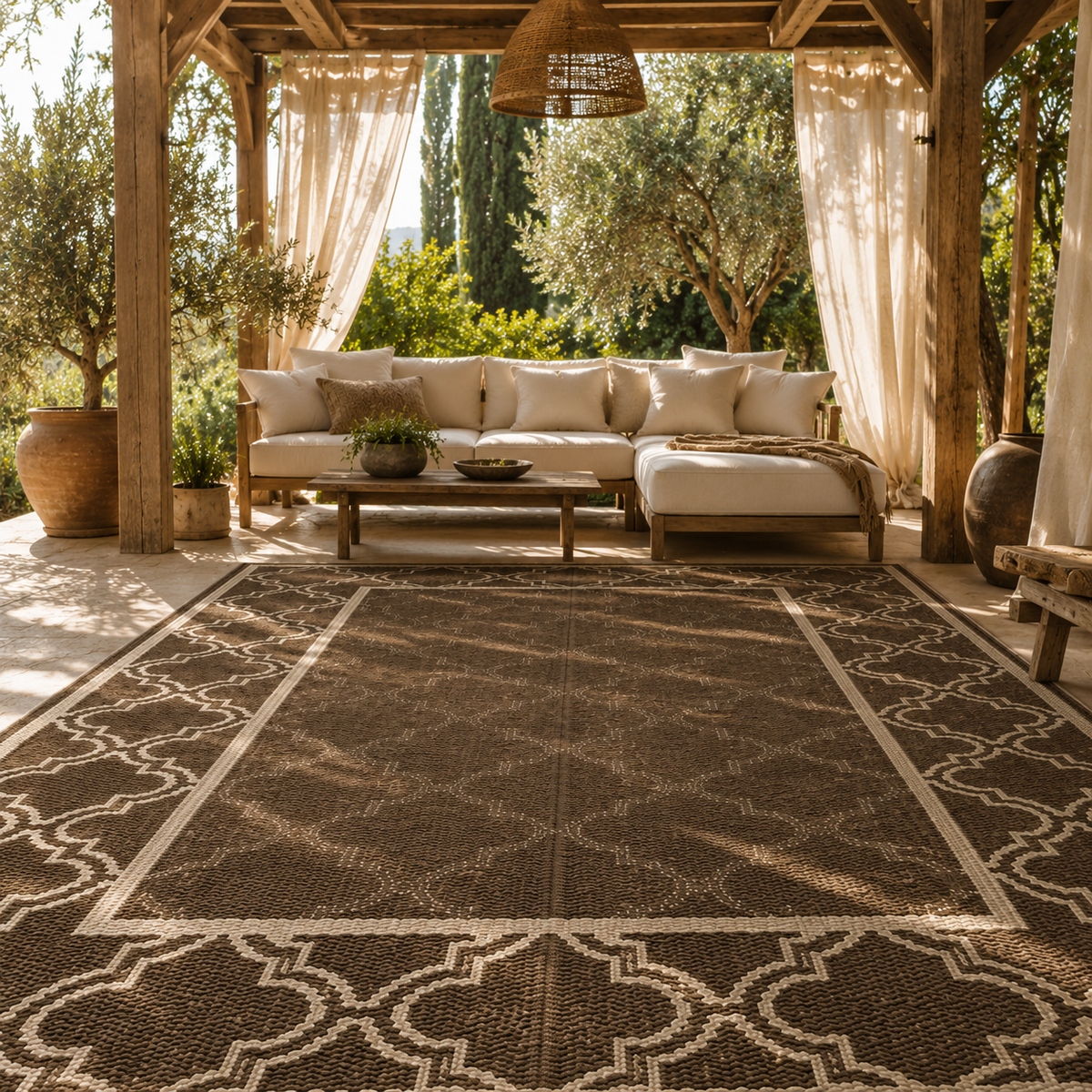 Tapis berbere exterieur