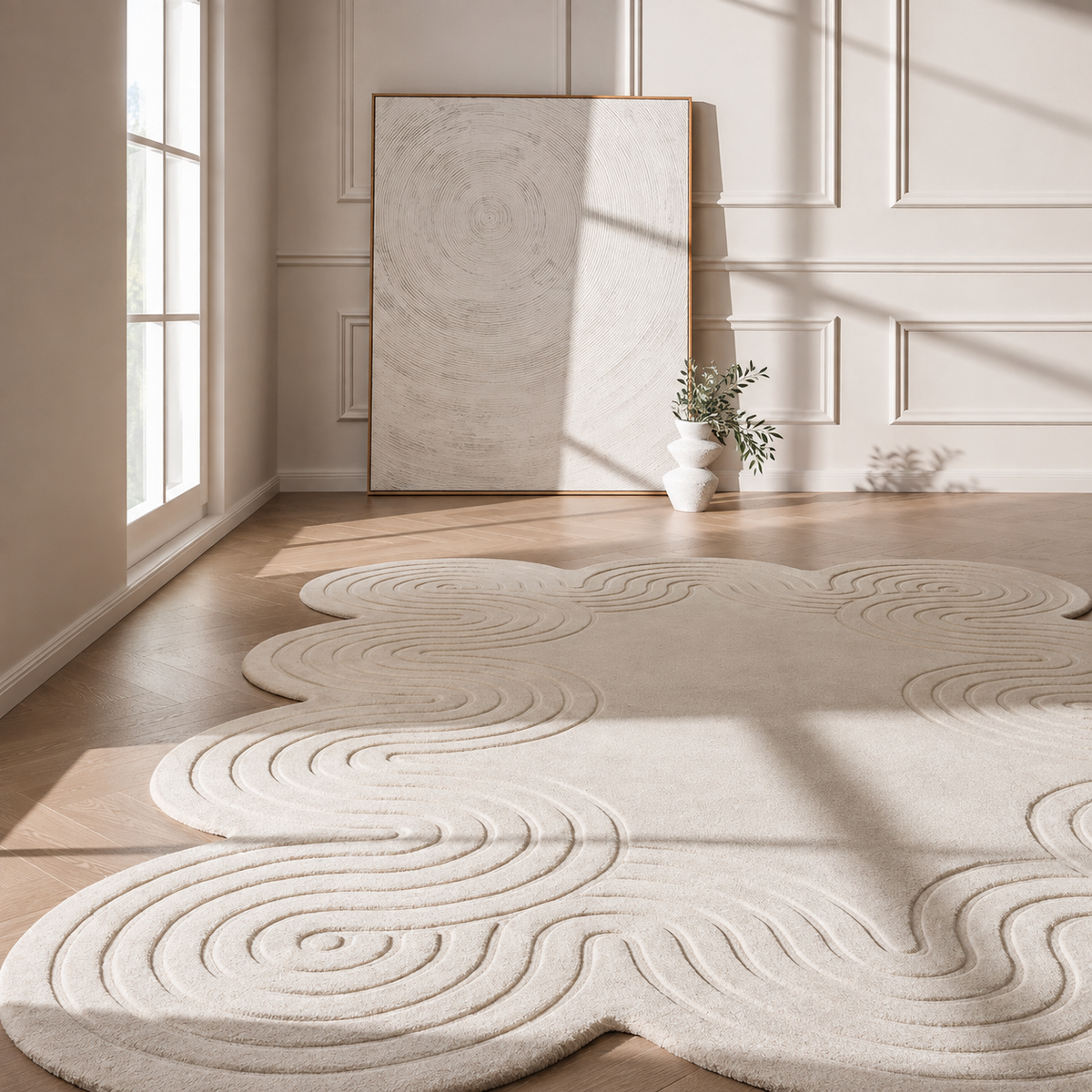 Tapis chambre design