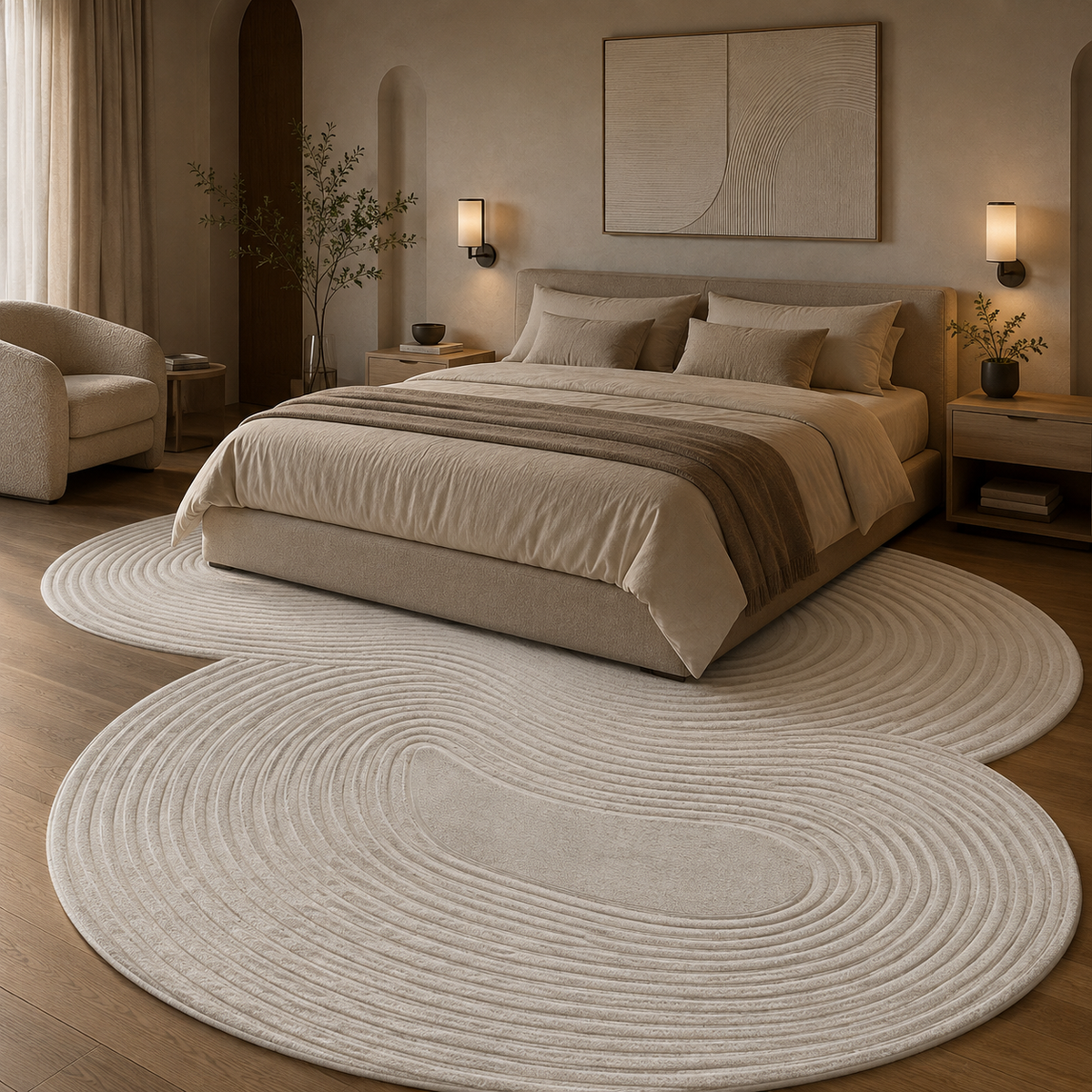 Tapis contemporain design