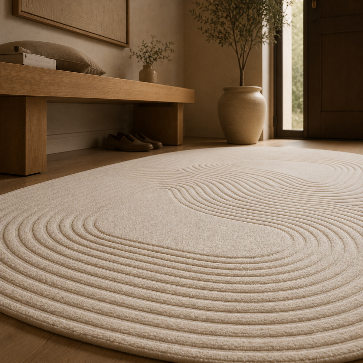 Tapis contemporain design