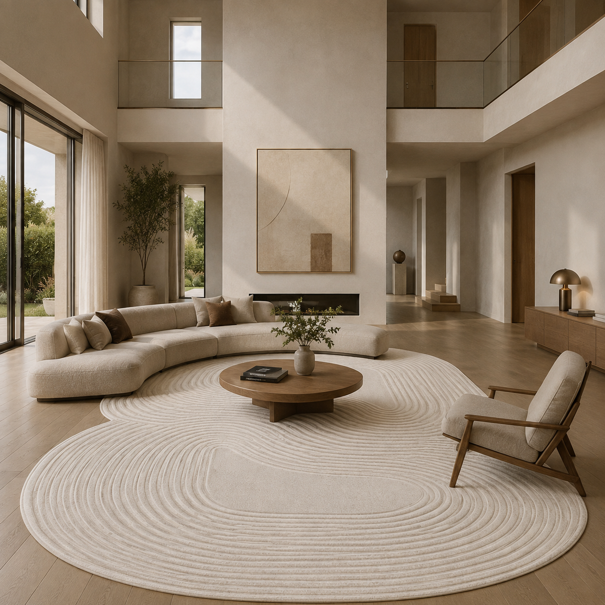Tapis contemporain design