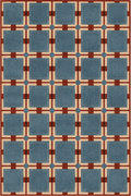Tapis damier lavable
