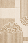 Tapis design beige