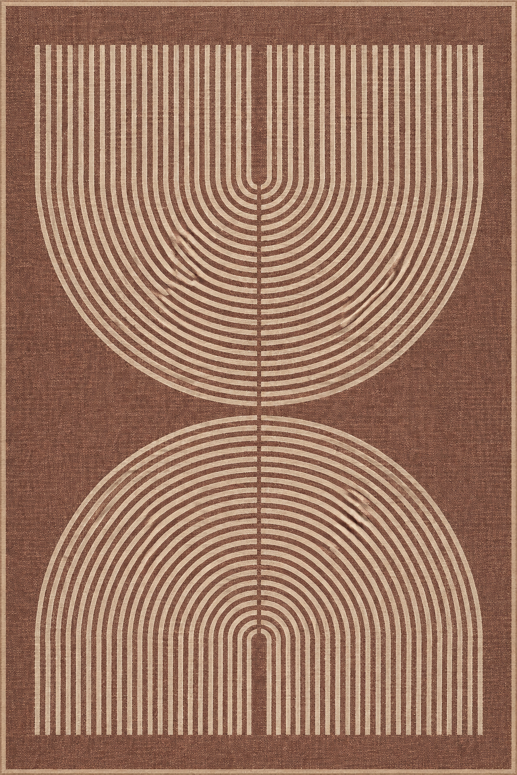 Tapis design géométrique