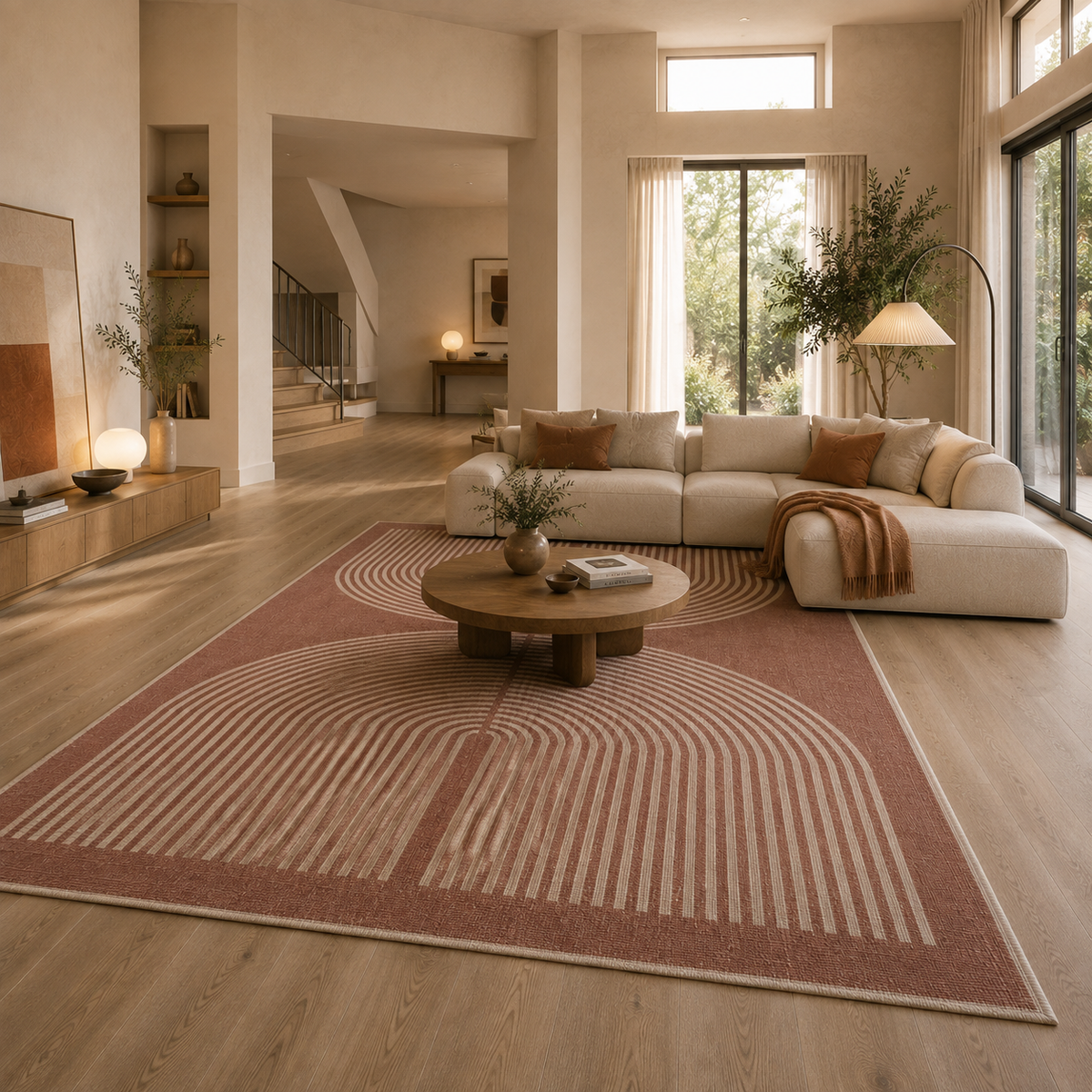 Tapis design géométrique