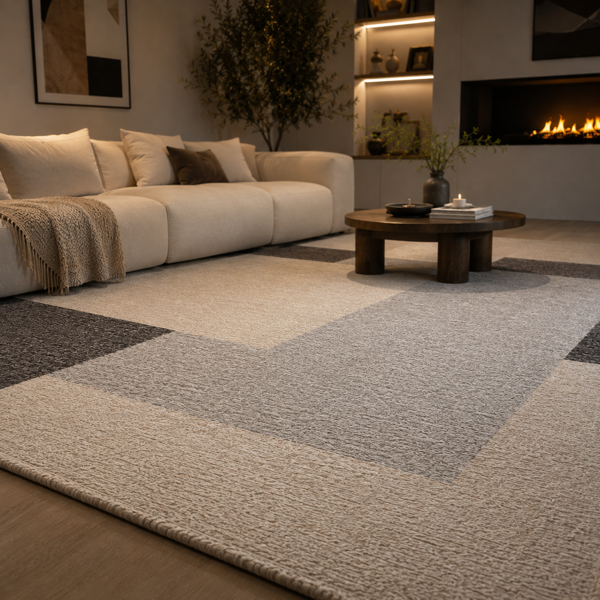 Tapis design salon