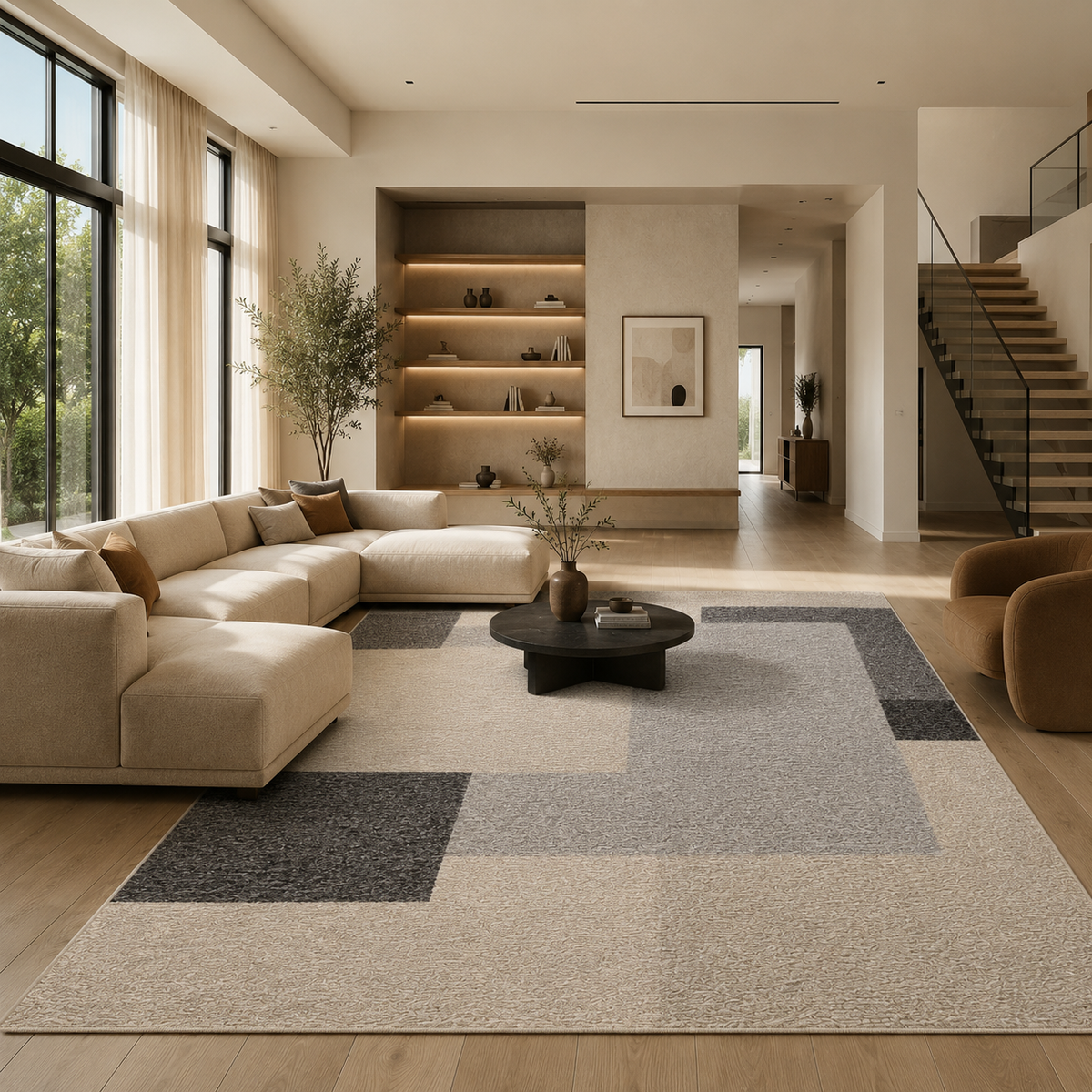 Tapis design salon