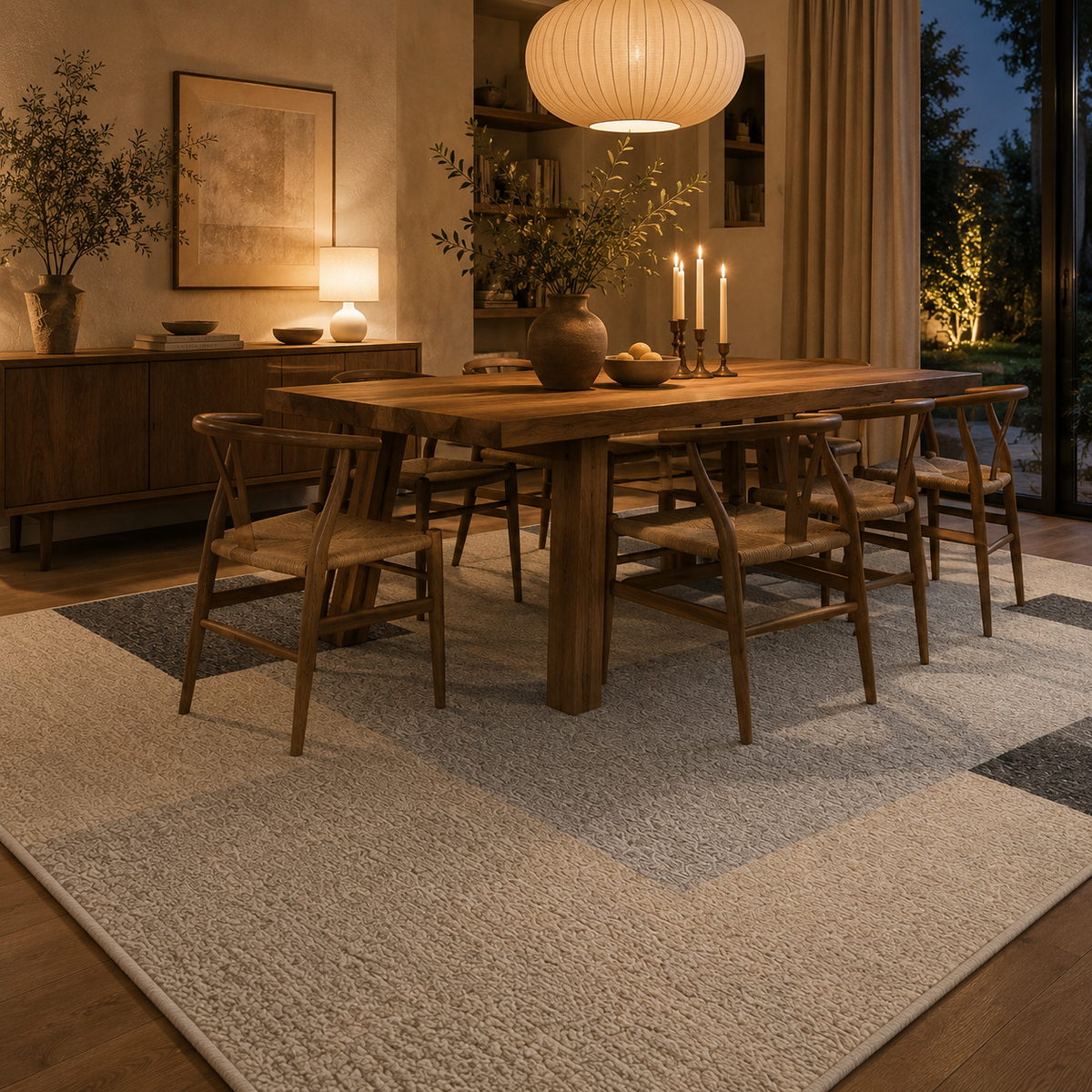 Tapis design salon