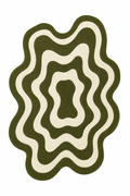 Tapis design vert