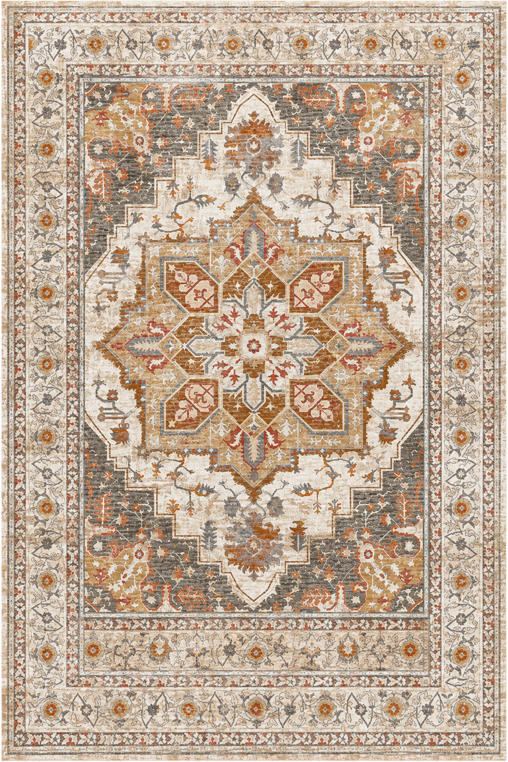 Tapis effet vintage