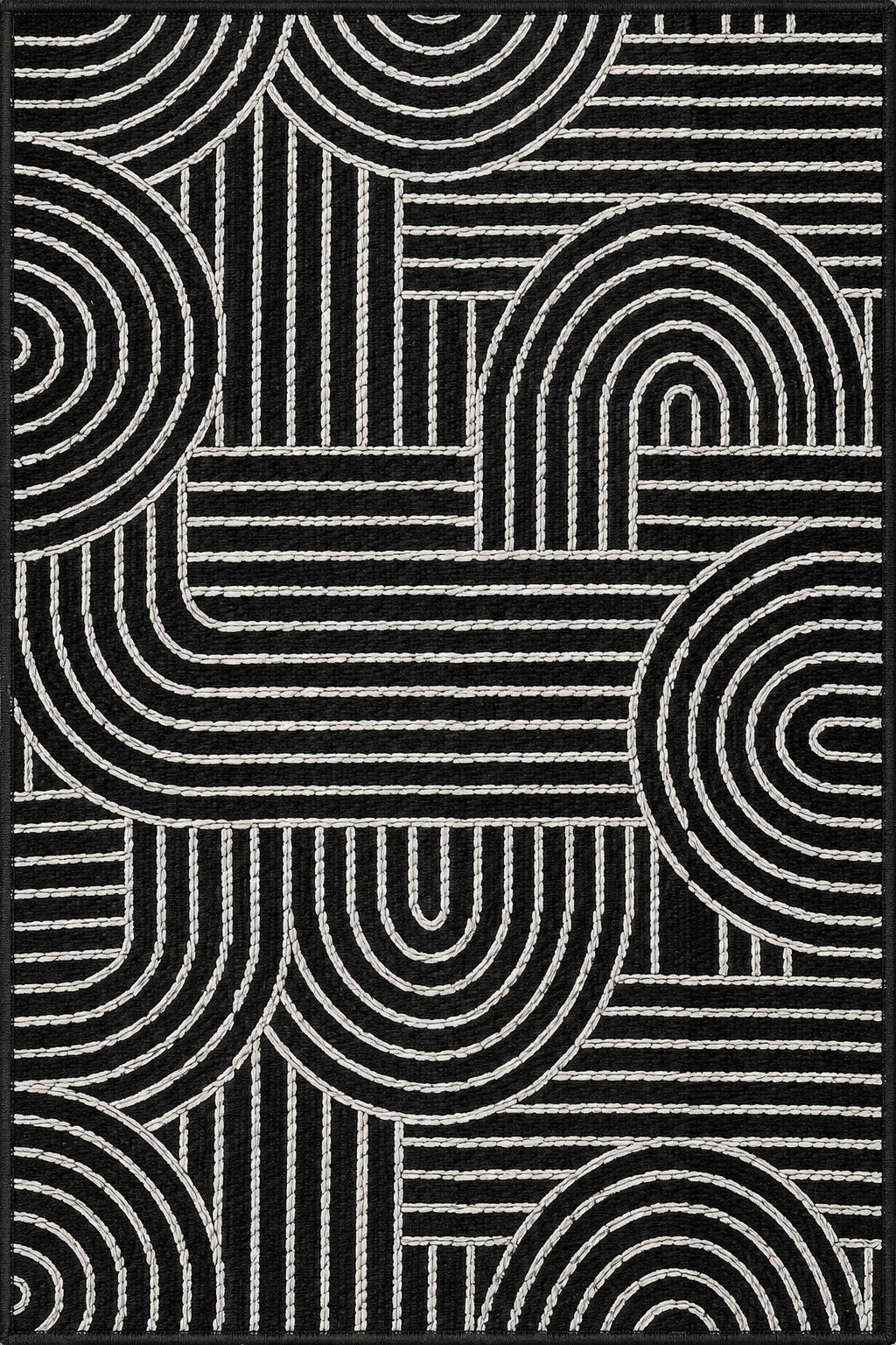 Tapis extérieur bohème