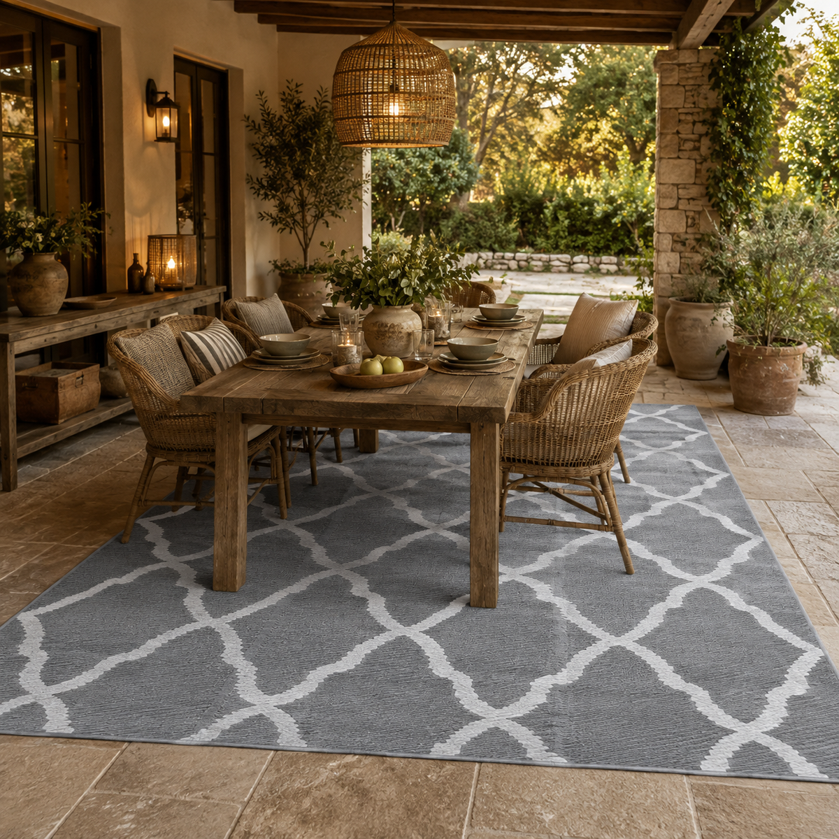 Tapis extérieur grand