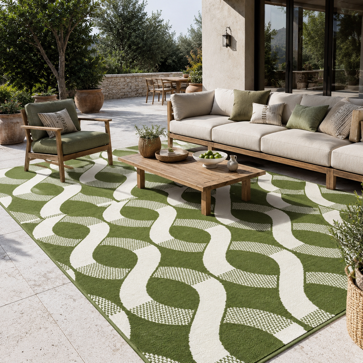 Tapis extérieur grande taille