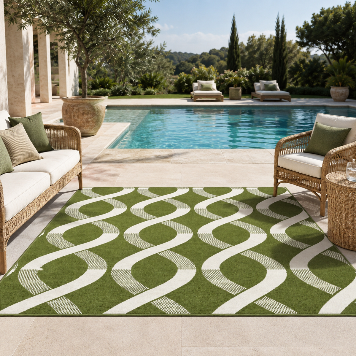 Tapis extérieur grande taille
