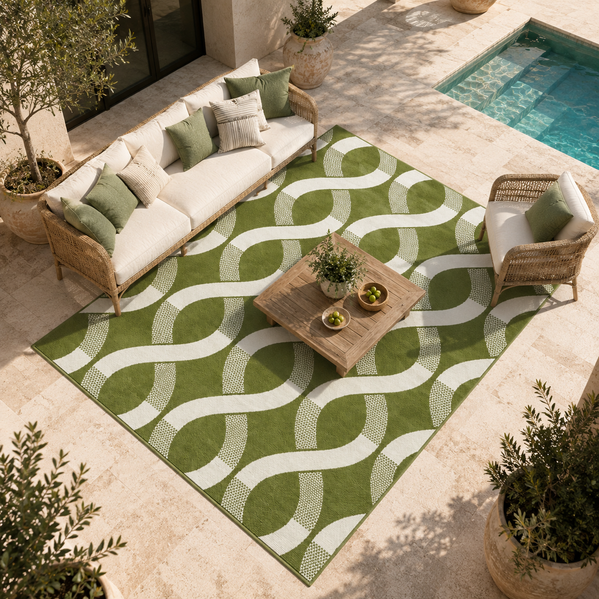 Tapis extérieur grande taille