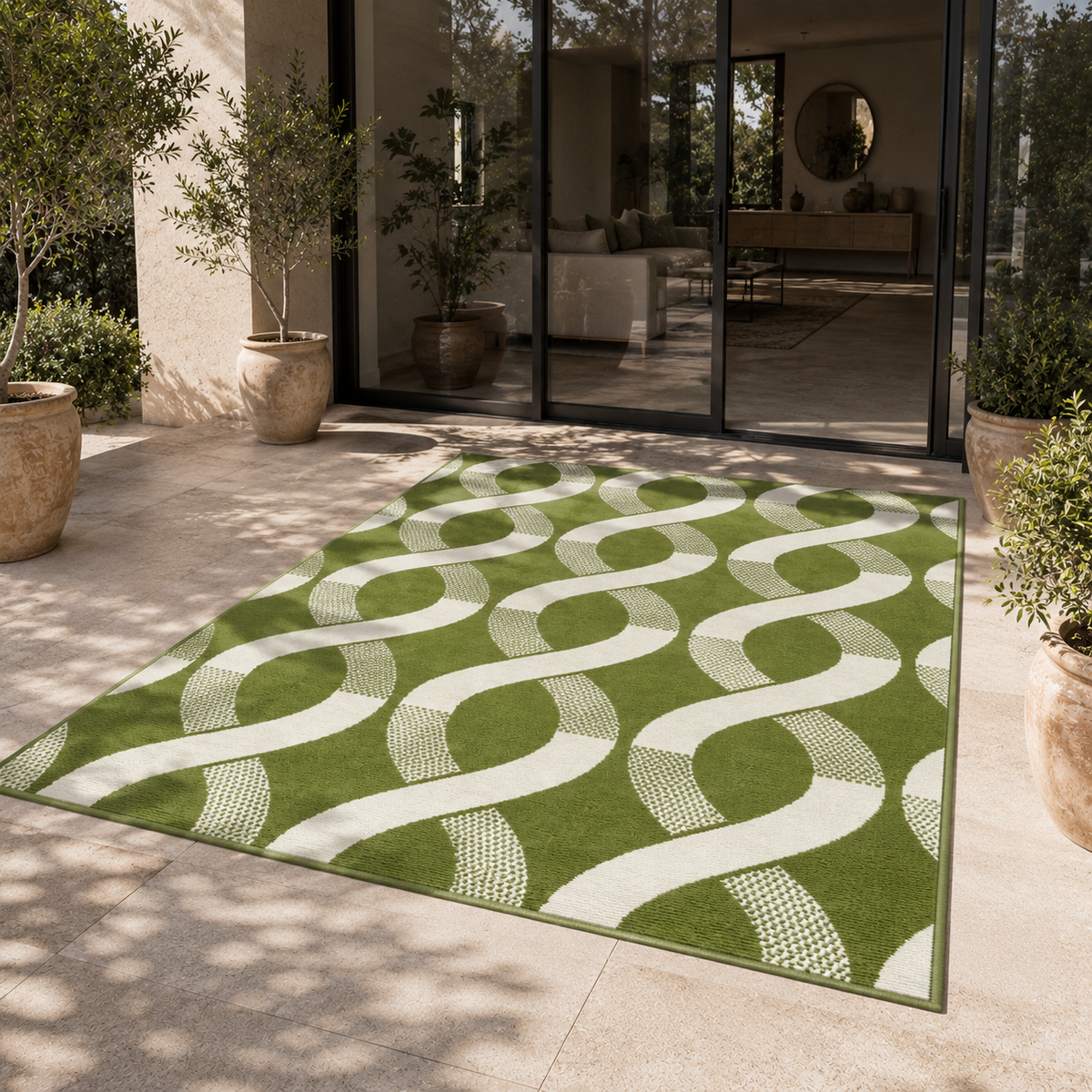 Tapis extérieur grande taille