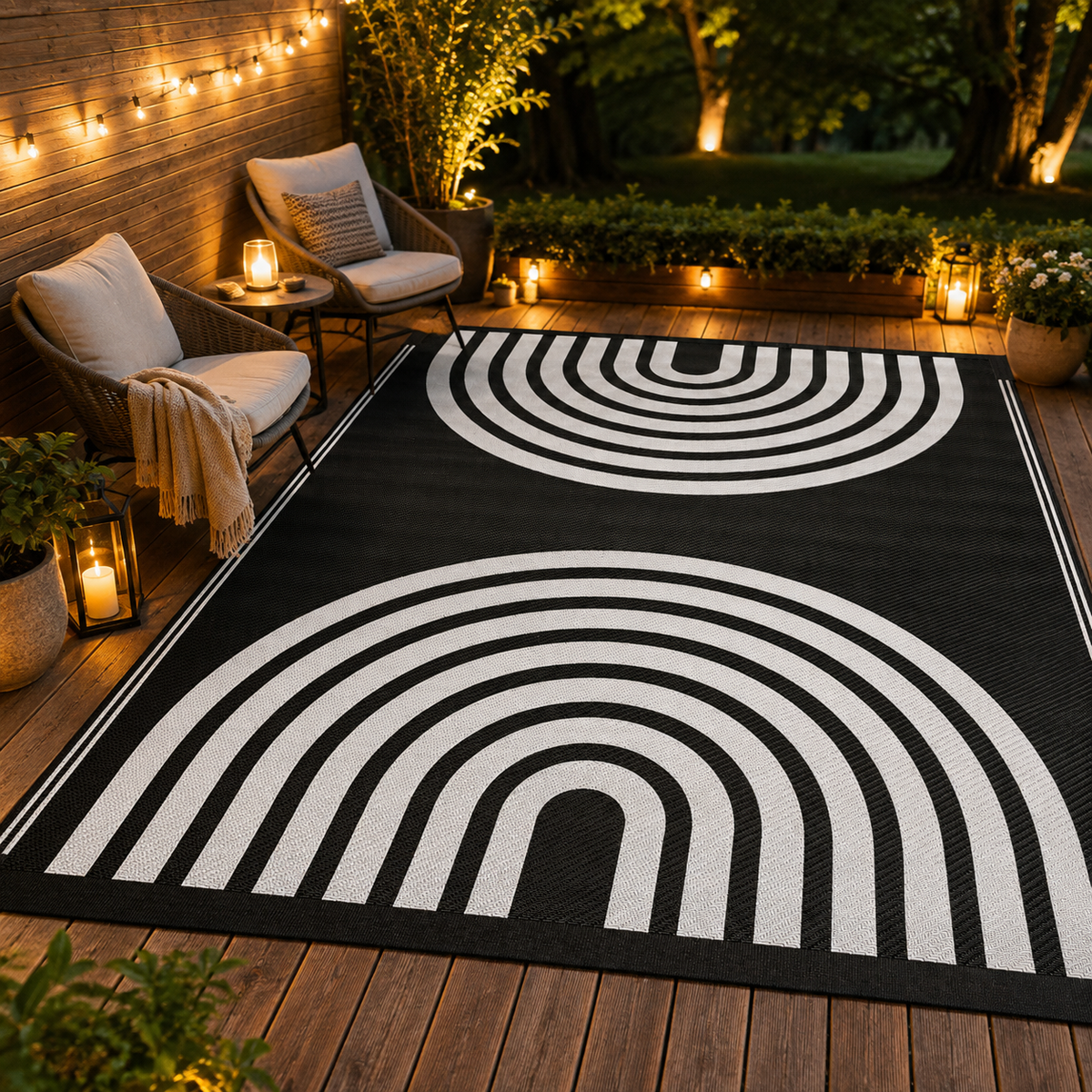 Tapis extérieur moderne