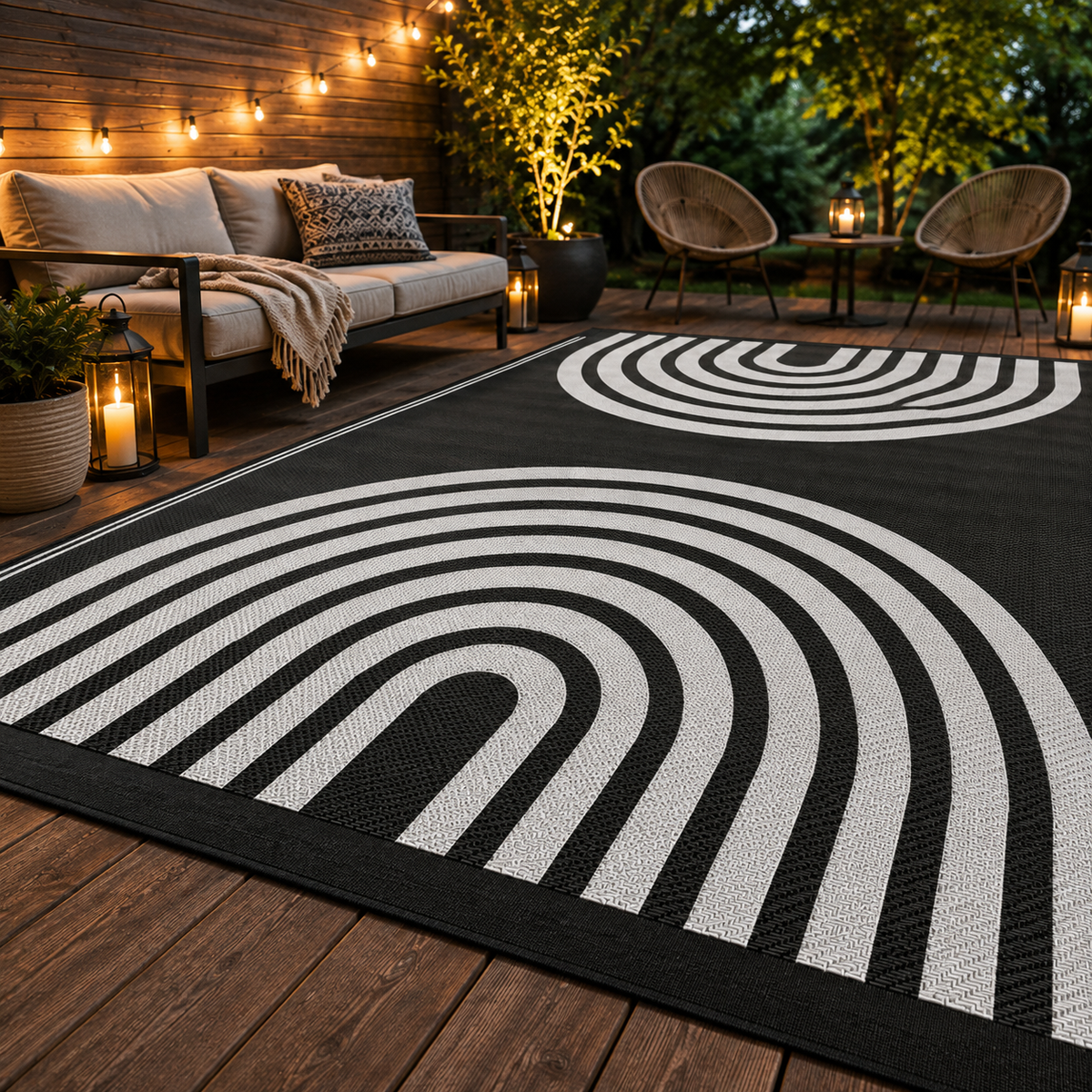 Tapis extérieur moderne