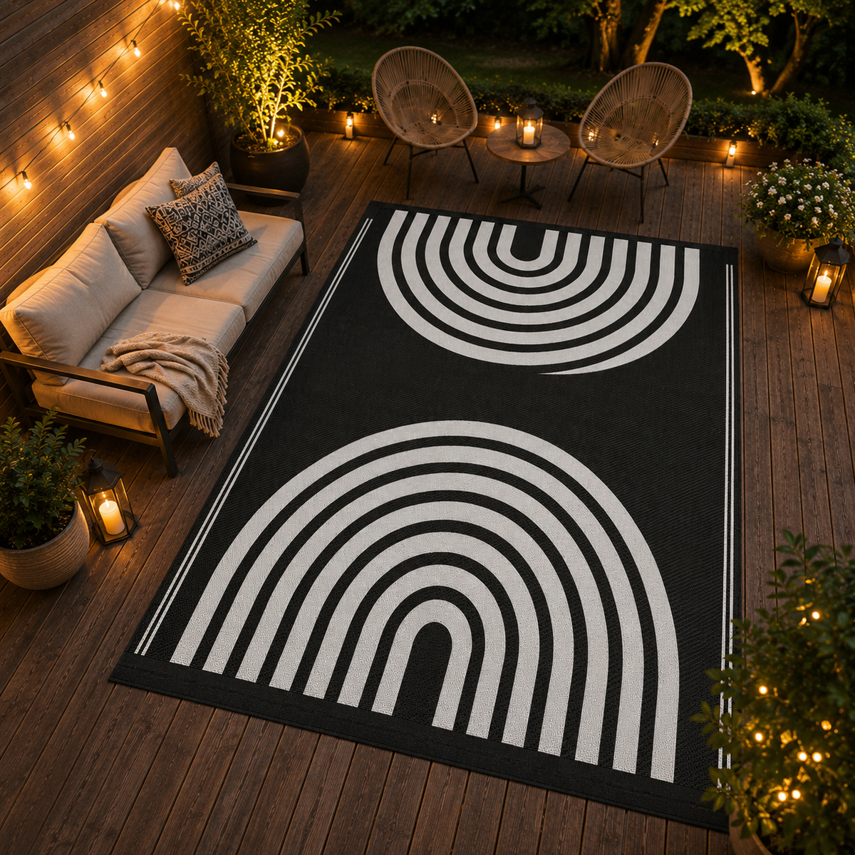 Tapis extérieur moderne