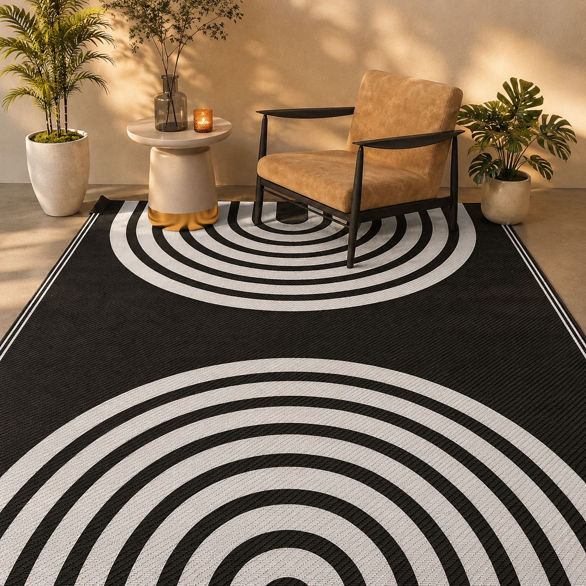 Tapis extérieur moderne