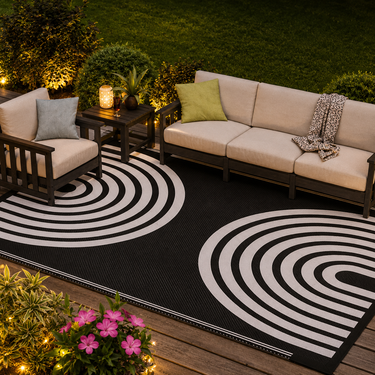 Tapis extérieur moderne