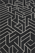 Tapis extérieur noir