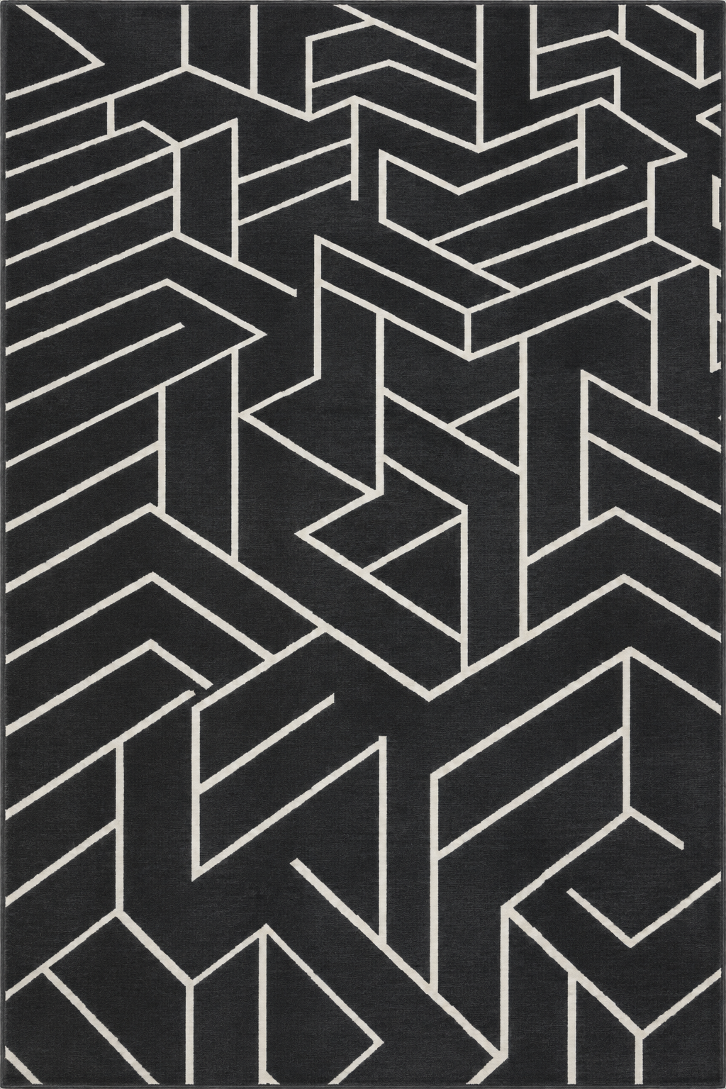 Tapis extérieur noir
