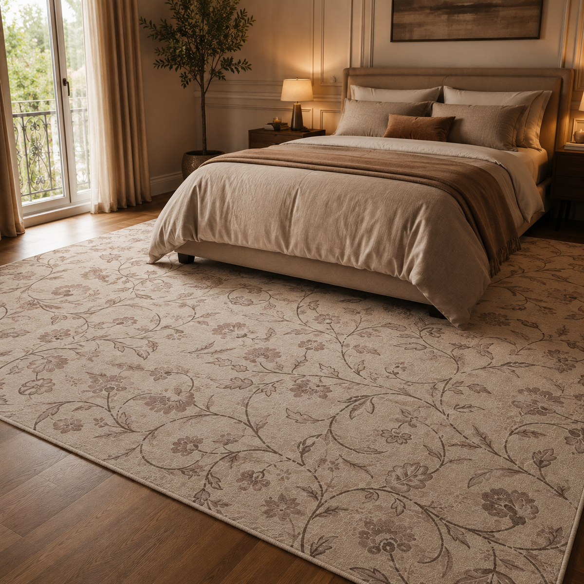 Tapis floral champêtre