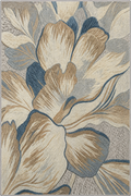 Tapis floral moderne
