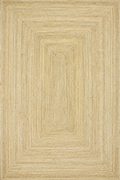 Tapis jute rectangulaire