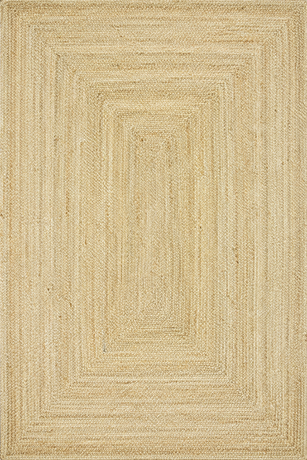 Tapis jute rectangulaire