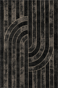 Tapis noir design