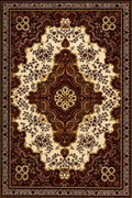Tapis oriental rouge