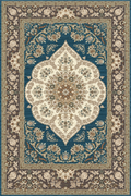 Tapis orient bleu