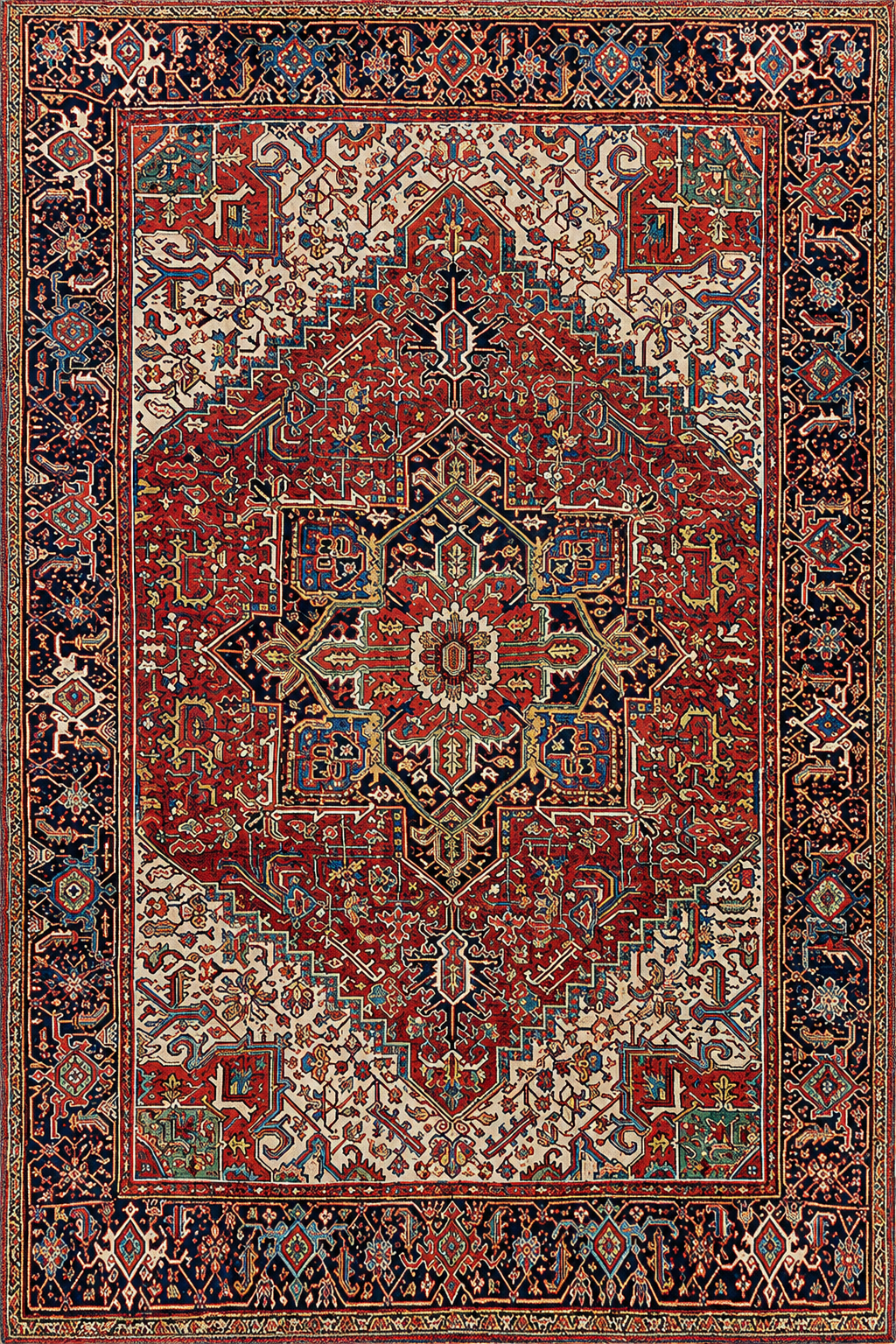 Tapis orient rouge