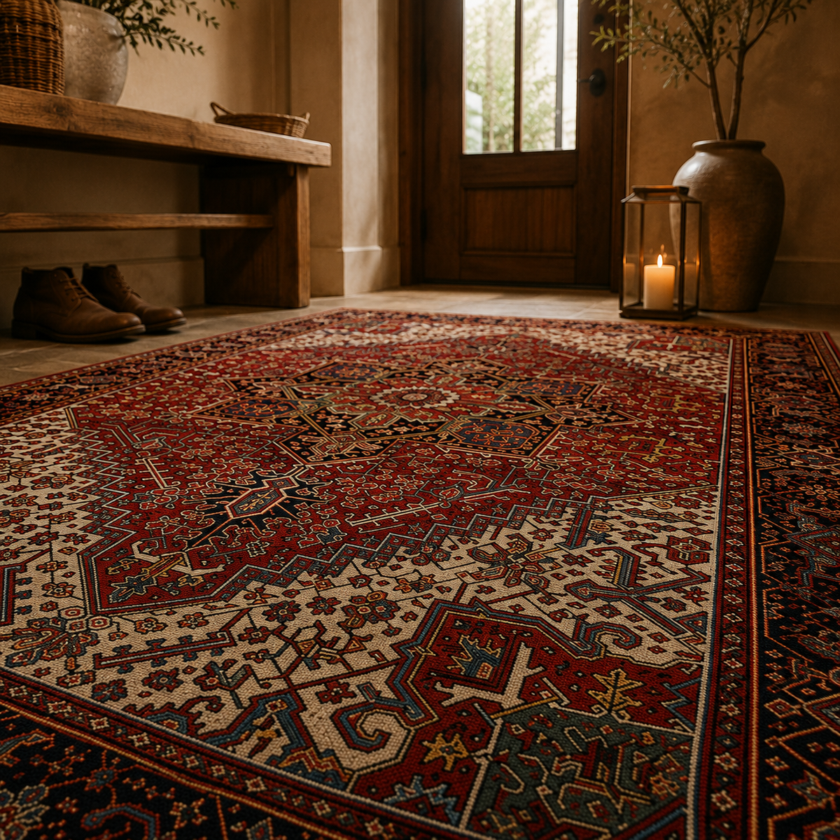 Tapis orient rouge