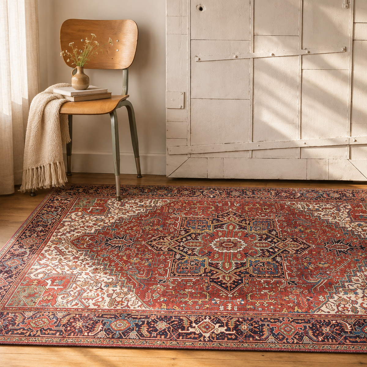 Tapis orient rouge