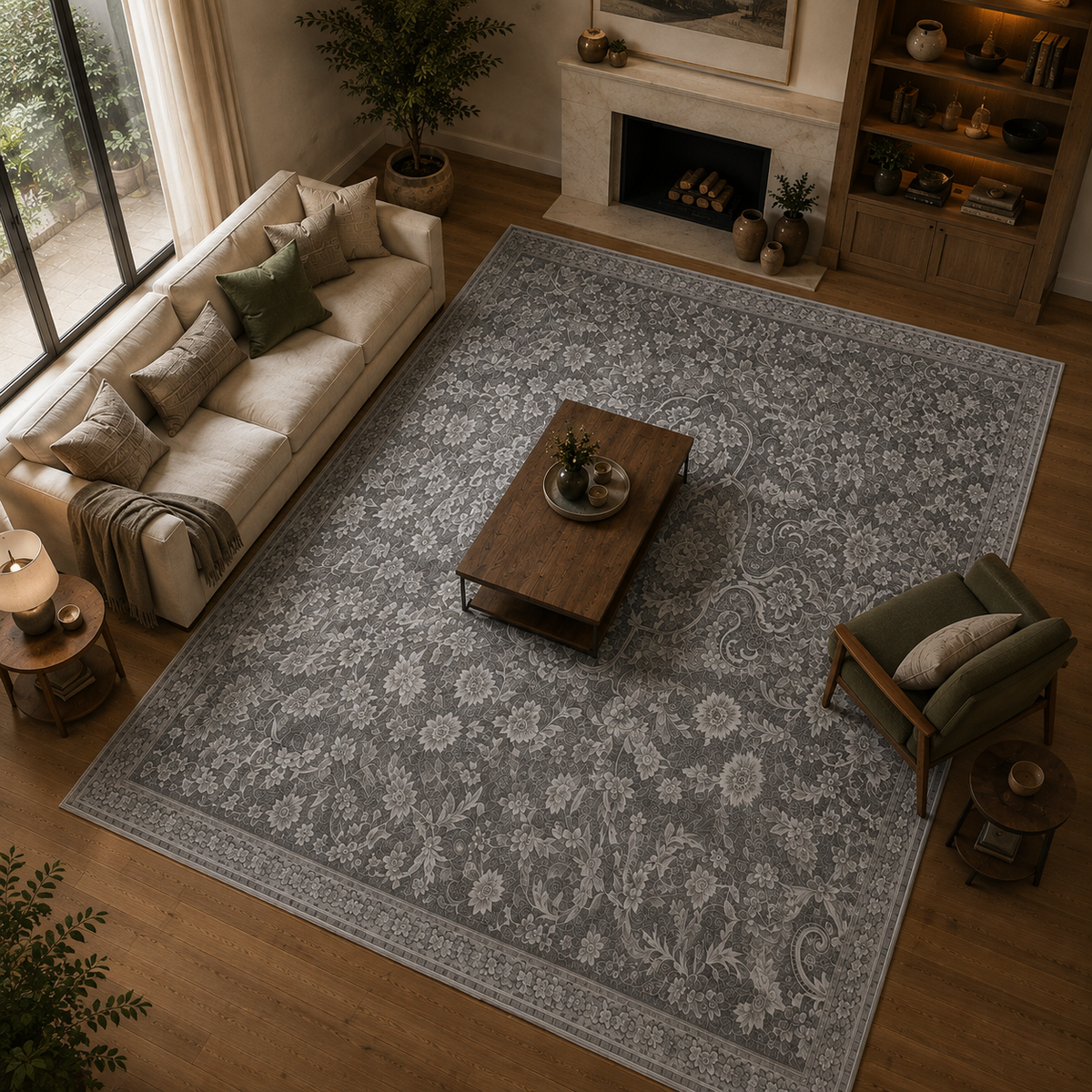 Tapis persan vintage