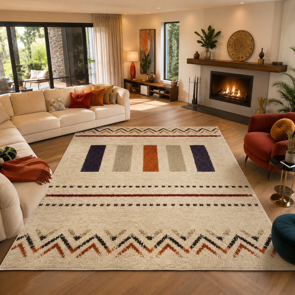 Tapis salon berbère