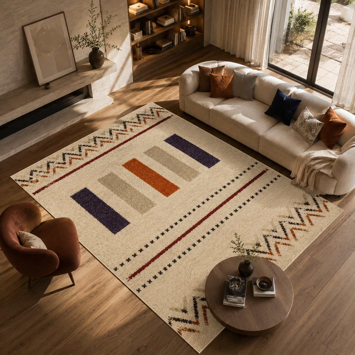 Tapis salon berbère