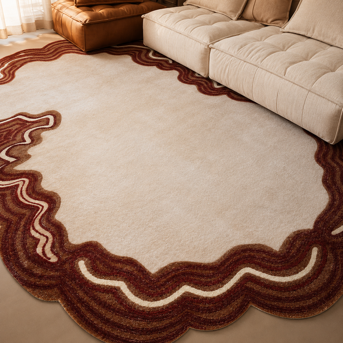 Tapis salon moderne design